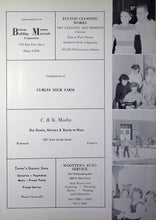 Load image into Gallery viewer, 1950s Advertising in the 1955 Varina High School Yearbook Henrico County, Virginia
