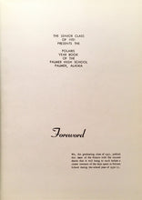 Load image into Gallery viewer, 1951 Palmer High School Yearbook The Polaris
