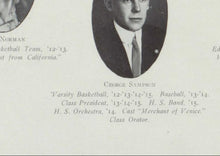 Load image into Gallery viewer, Senior Students in 1915 Winslow High School Yearbook in Navajo County, Arizona Pictures
