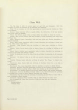 Load image into Gallery viewer, Senior Class Will in the 1920 Winslow High School Yearbook in Navajo County, Arizona
