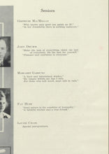 Load image into Gallery viewer, Seniors Students Pictures in 1920 Winslow High School Yearbook in Navajo County, Arizona
