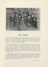 Load image into Gallery viewer, Band Photograph in the 1924 Winslow High School Yearbook in Navajo County, Arizona
