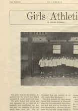 Load image into Gallery viewer, Girls Athletics in 1925 Winslow High School Yearbook in Navajo County, Arizona

