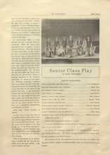 Load image into Gallery viewer, Senior Class Play in 1925 Winslow High School Yearbook in Navajo County, AZ
