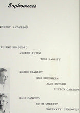 Load image into Gallery viewer, 10th Graders Pictures in the 1941 Flagstaff High School Yearbook in Coconino County, Arizona
