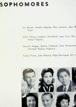 Load image into Gallery viewer, Pictures of Sophomores Students in 1943 Flagstaff High School Yearbook in Coconino County, Arizona

