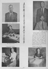 Load image into Gallery viewer, Pictures of Administrators 1958 Flagstaff High School Yearbook in Coconino County, Arizona
