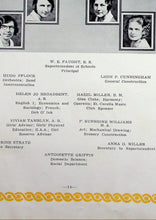 Load image into Gallery viewer, Pictures of teachers and faculty in1931 Lindsay High School yearbook in Lindsay, California
