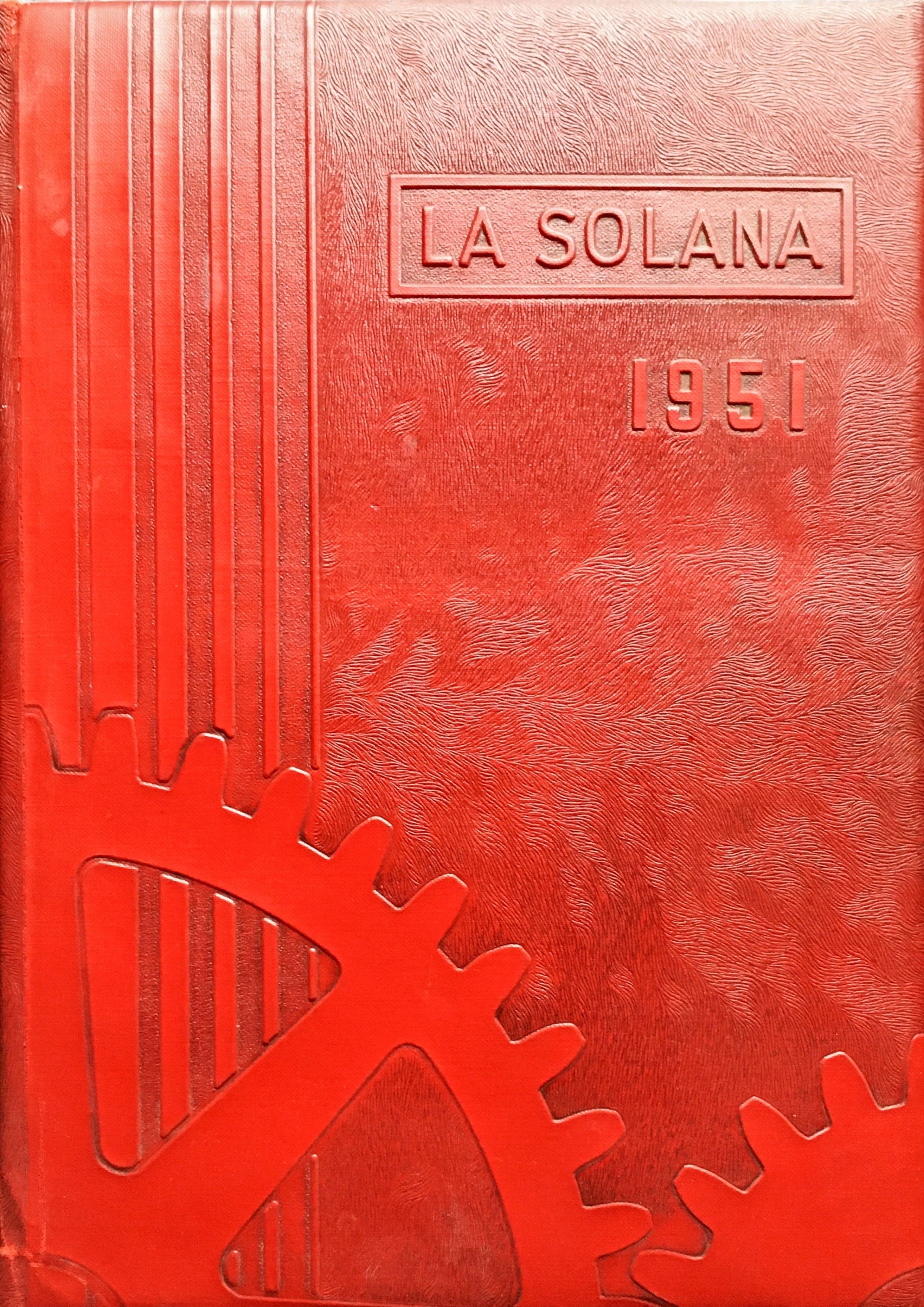 1951 Central Union High School Yearbook in El Centro, California * La –  Yearbook Yearbook