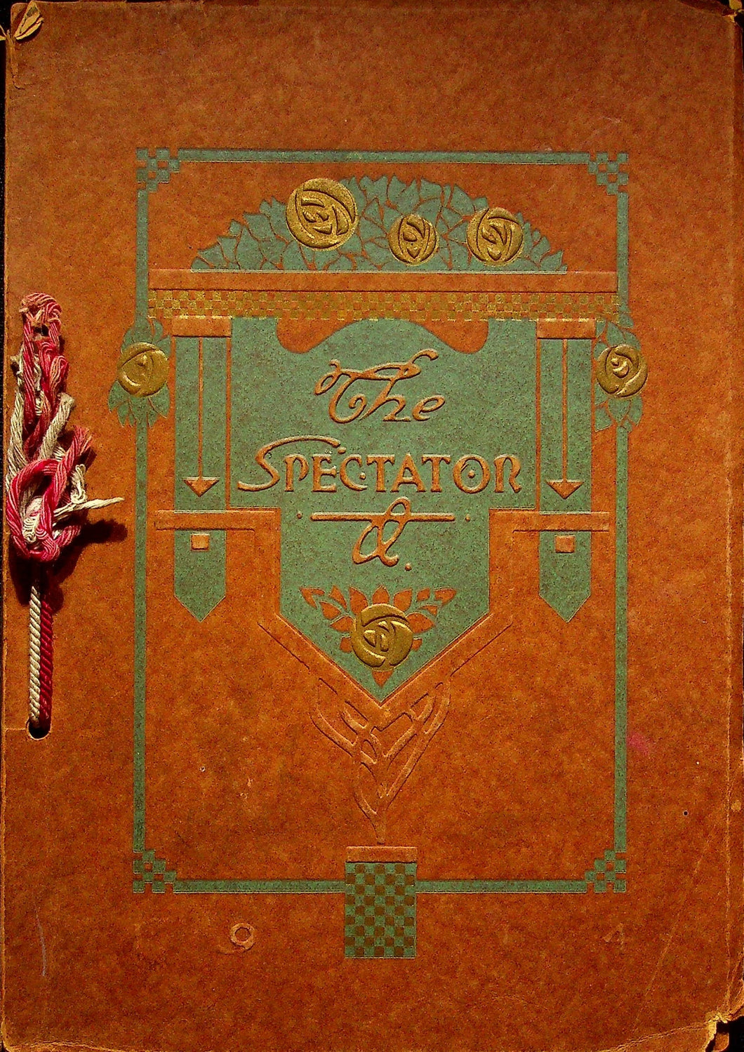 1914 West Waterloo High School Yearbook in Iowa