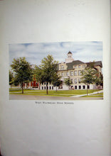 Load image into Gallery viewer, 1914 West Waterloo High School Building iowa
