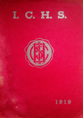 1919 Iowa City High School Yearbook in Johnson County, IA