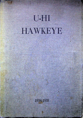 Class of 1935 University High School Yearbook in Iowa City, IA