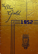 Load image into Gallery viewer, Blue and Gold 1952 Wilson High School Yearbook in Cedar Rapids, Iowa
