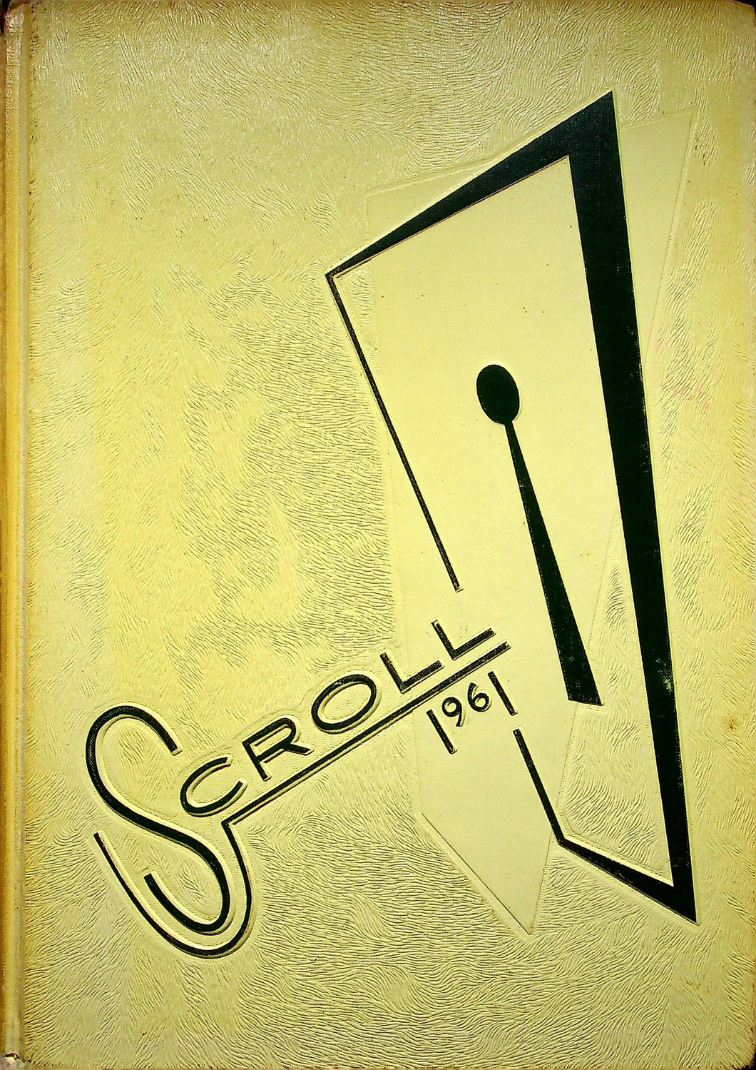 1961 Boone High School Yearbook in Iowa