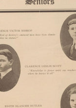 Load image into Gallery viewer, Portrait photos of Seniors in the 1911 Granite City Yearbook in Madison County, Illinois
