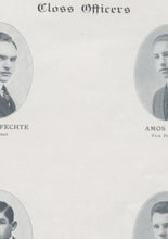 Load image into Gallery viewer, Portrait Pictures of Senior Student Class Officers in the 1914 Granite City High School Yearbook in Madison County, Illinois
