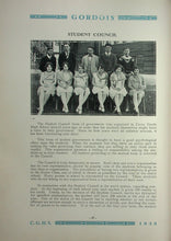 Load image into Gallery viewer, Student Council photograph in 1930 Cerro Gordo Township High School Yearbook in Piatt County, IL
