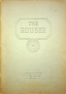 1934 Riverside Brookfield High School Yearbook in Cook County, Illinois The Rouser