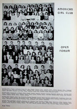 Load image into Gallery viewer, 1942 Austin High School American Girl Club and Open Forum group photos
