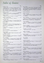 Load image into Gallery viewer, Alphabetical order list of Seniors and their information in in the 1943 DeKalb Township High School Yearbook in Illinois
