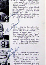 Load image into Gallery viewer, Varsity Football Team Players Pictures in the 1943 DeKalb Township High School Yearbook in Illinois
