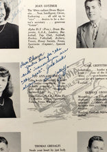 Load image into Gallery viewer, Senior Student Portraits in the 1949 Baldwin High School Yearbook in Nassau County, New York

