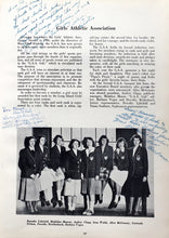 Load image into Gallery viewer, Girls Athletic Association photograph in the 1949 Baldwin High School Yearbook in Nassau County, NY
