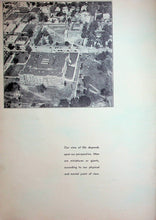 Load image into Gallery viewer, Overhead picture of school buidling in 1937 Kokomo High School Yearbook in Howard County, Indiana
