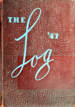Load image into Gallery viewer, The Log '47 Class of 1947 Columbus High School Yearbook in Bartholomew County, Indiana
