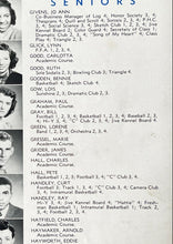 Load image into Gallery viewer, Portrait Photos of Seniors Students in 1947 Columbus High School Yearbook in Bartholomew County, Indiana
