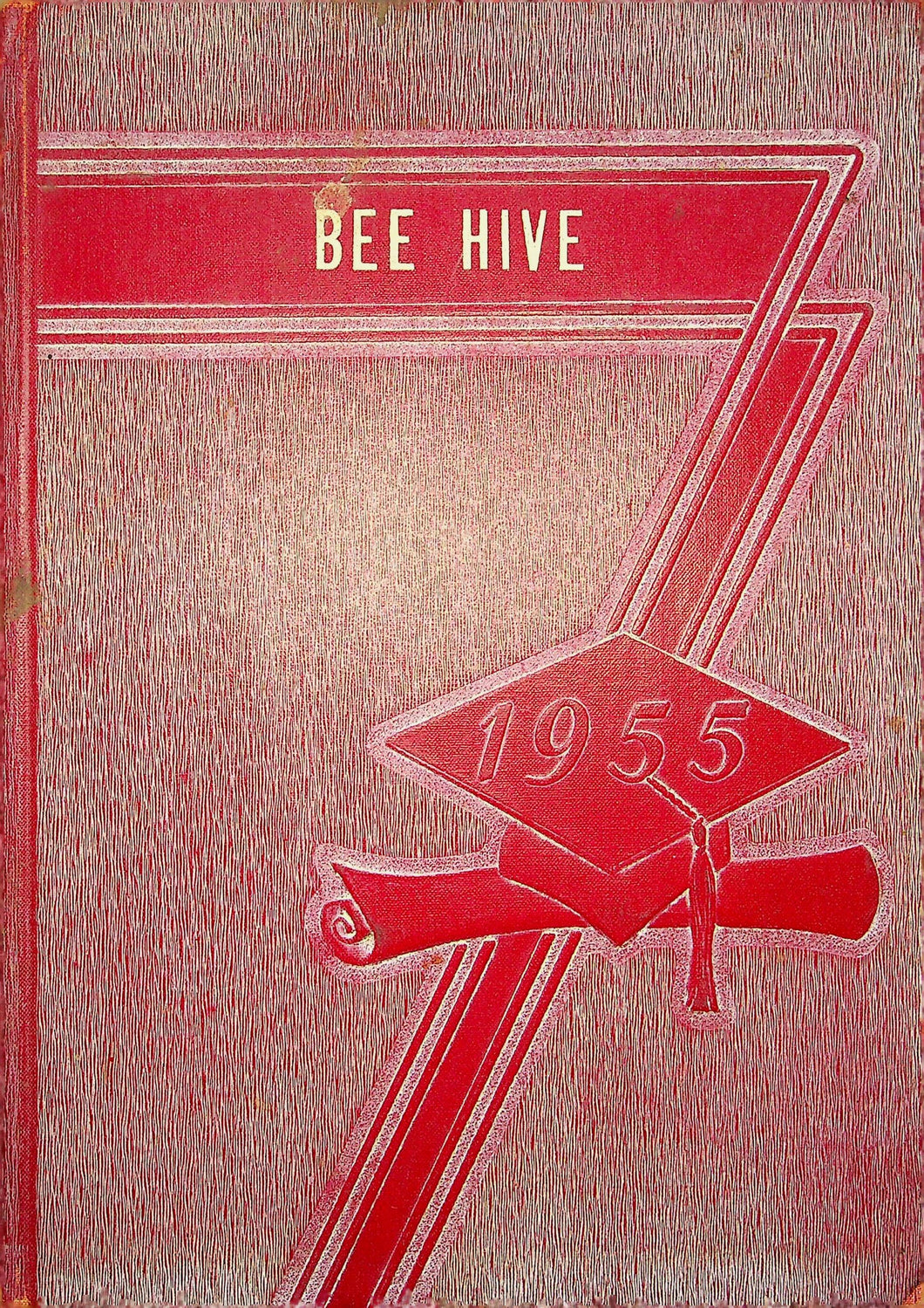 Class of 1955 Burnettsville High School Yearbook in Jackson Township, White County, Indiana