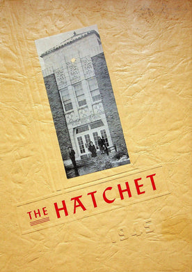 1945 Washington High School yearbook in Bethel, KS The Hatchet Kansas City