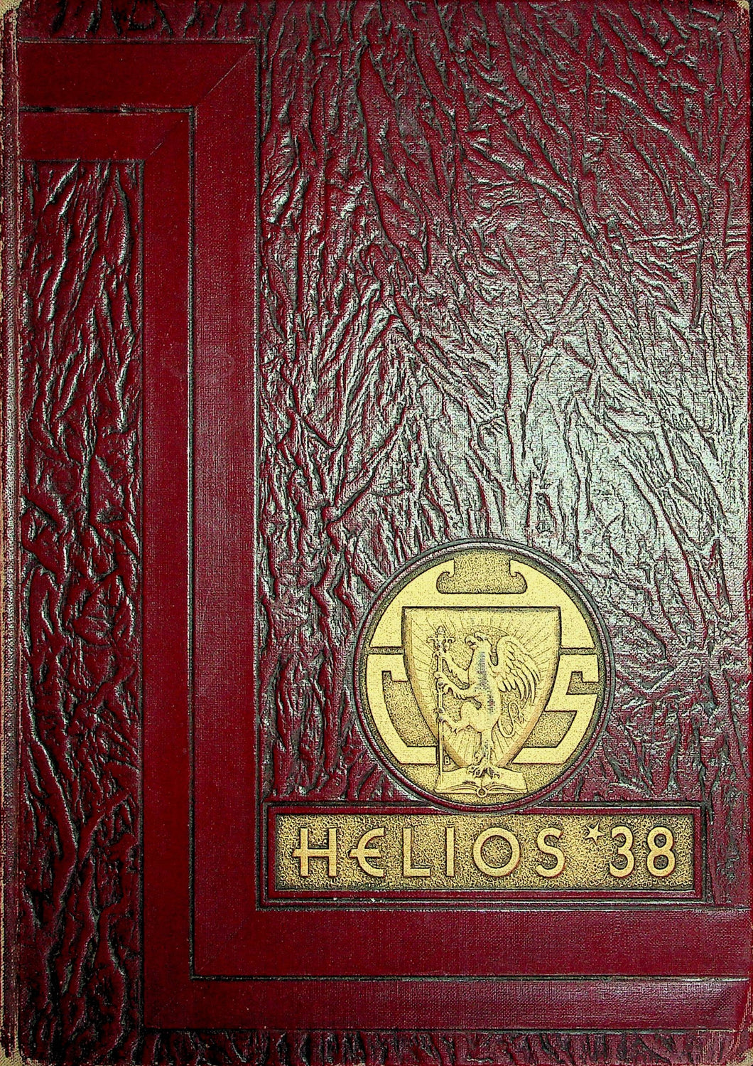 1938 Central High School Yearbook in Grand Rapids, Michigan