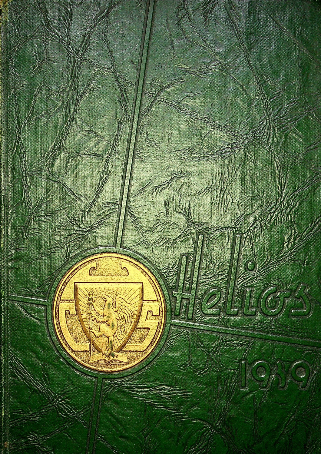 1939 Central High School Yearbook in Grand Rapids, Michigan