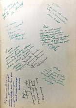 Load image into Gallery viewer, Signatures and autographs in the 1957 East Detroit High School Yearbook in Eastpointe, Michgian
