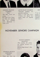 Load image into Gallery viewer, 1961 Sibley High School yearbook Seniors in West St. Paul, Minnesota
