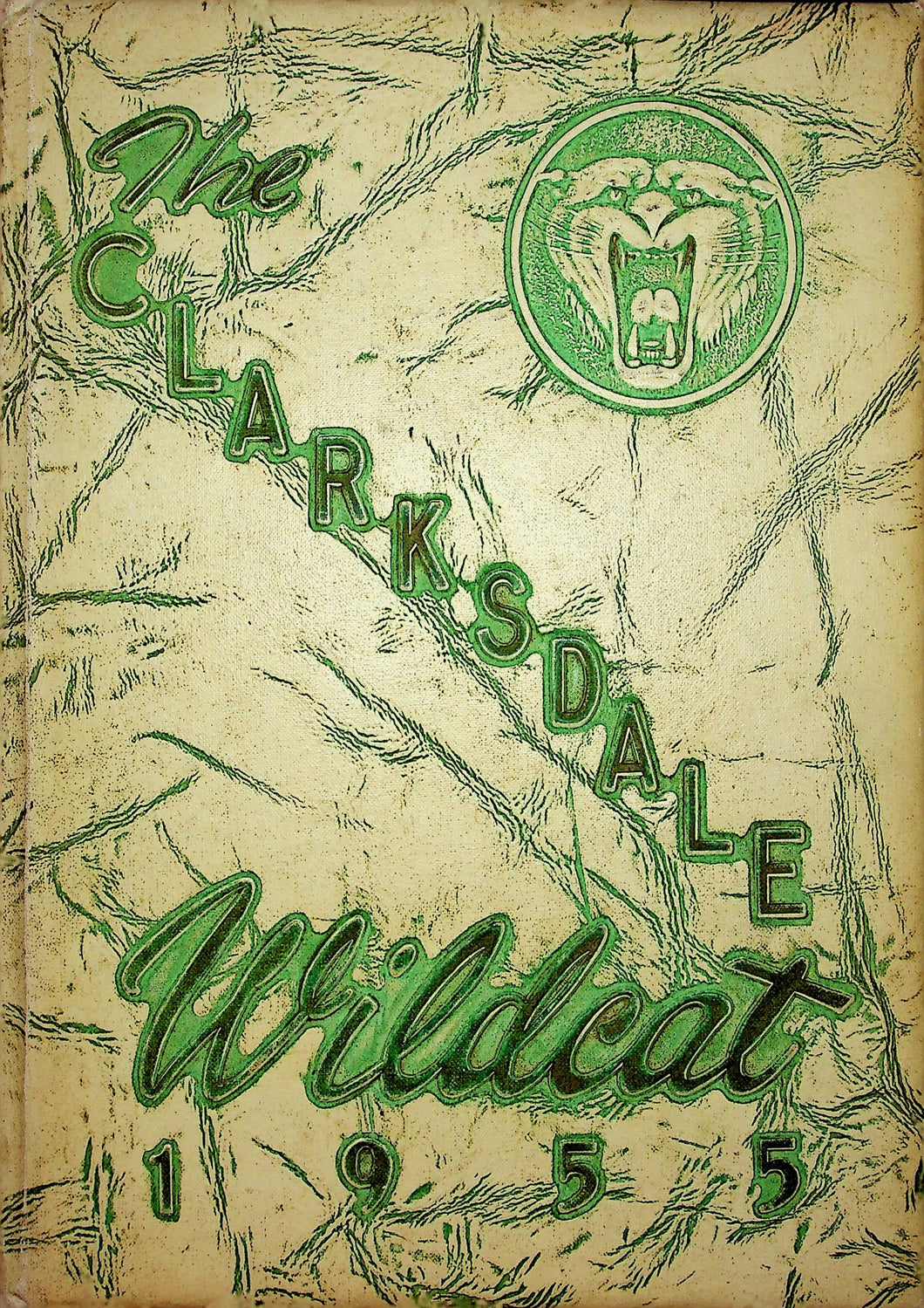 Class of 1955 Bobo High School Yearbook in Clarksdale, Mississippi