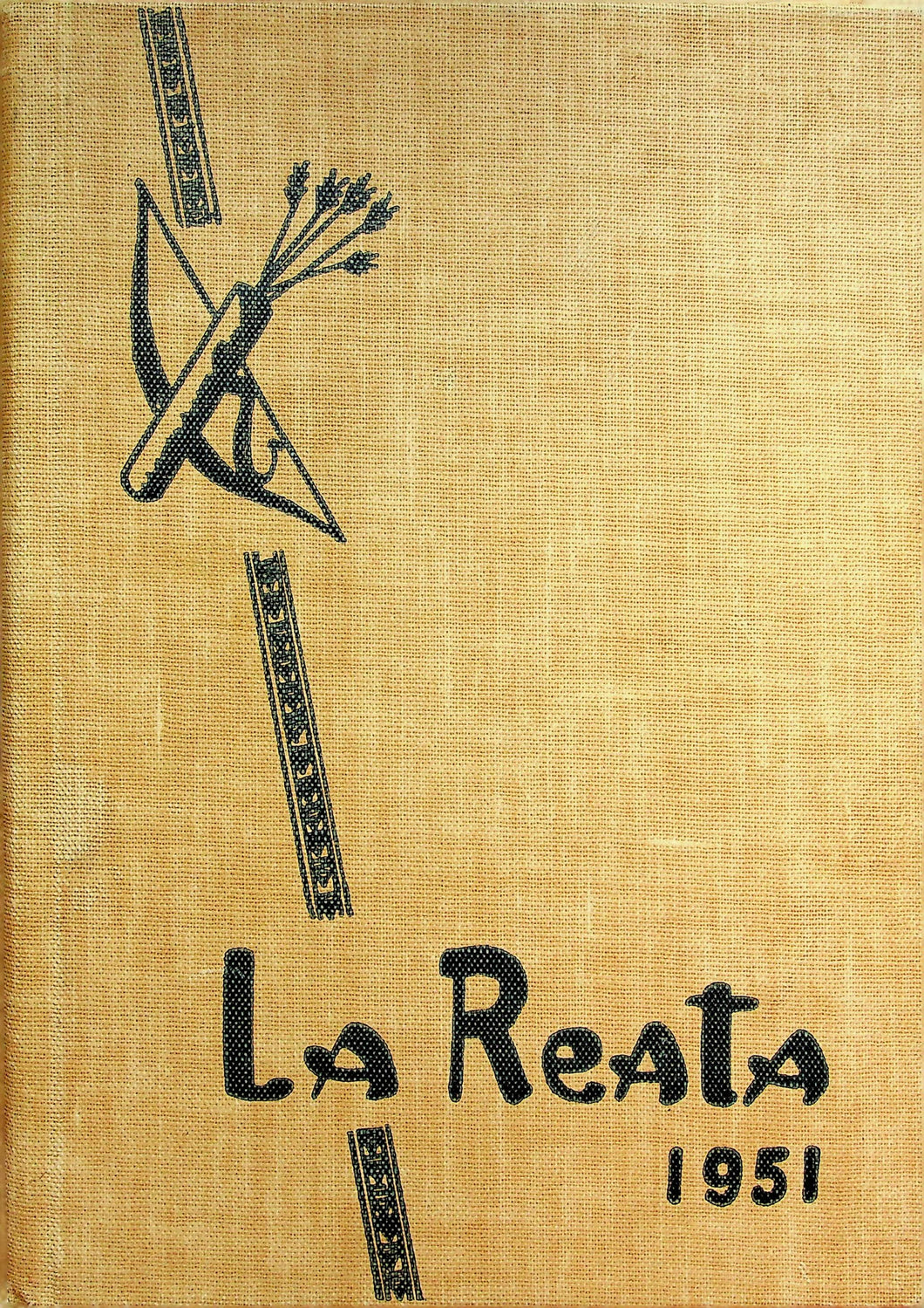 1951 Albuquerque High School Yearbook in Albuquerque, New Mexico * La Reata 1951