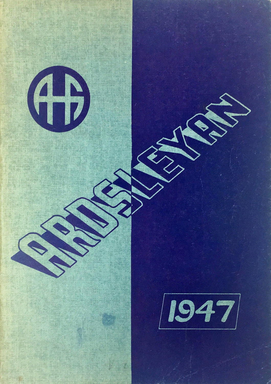 1947 Ardsley High School Yearbook in New York The Ardsleyan '47