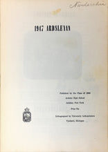 Load image into Gallery viewer, 1947 Ardsleyan Yearbook in Ardsley, NY
