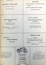 Load image into Gallery viewer, 1947 vintage advertising ads from the Ardley Yearbook in New York
