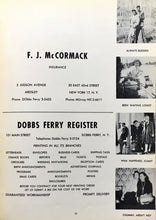 Load image into Gallery viewer, Vintage Ads in the 1950 Ardsley High School Yearbook in New York State
