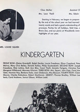 Load image into Gallery viewer, Kindergarten Class Photo at Ardsley High School during the 1951 school year in Westchester County, New York
