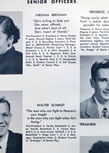 Load image into Gallery viewer, 1951 Ardsley High School Yearbook Senior Student Officers
