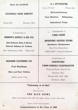 Load image into Gallery viewer, Old vintage advertising ads in the 1949 Sulphur Springs High School Yearbook in Crawford County, Ohio
