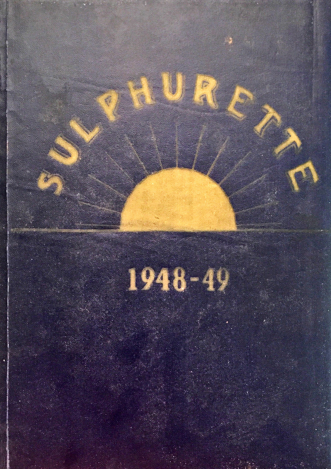 1949 Sulphur Springs High School Yearbook in Liberty Township, Ohio