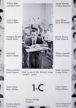 Load image into Gallery viewer, Underclassmen student pictures in the 1959 St. Ignatius High School Yearbook in Cleveland, Ohio
