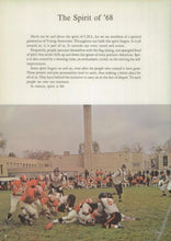 Load image into Gallery viewer, Football Team Action Color Photo from 1968 Canfield High School Yearbook in Mahoning County, Ohio
