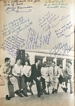 Load image into Gallery viewer, Picture and student autographs in the  1954 Central High School Yearbook in Oklahoma City, OK

